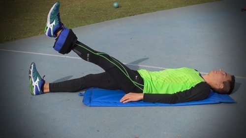 beinløft på ryggen