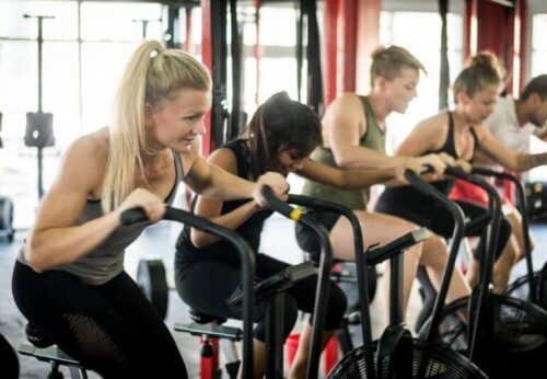 Riktig form på stasjonær sykkel.