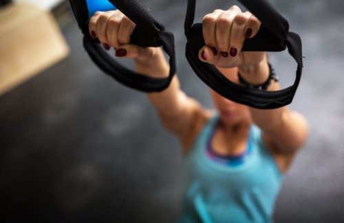 Noen TRX-øvelser for svømmere