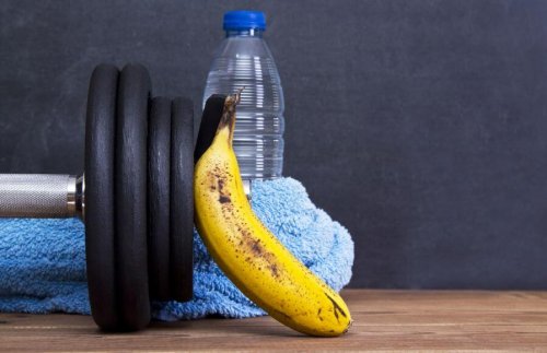 Banan og trening.