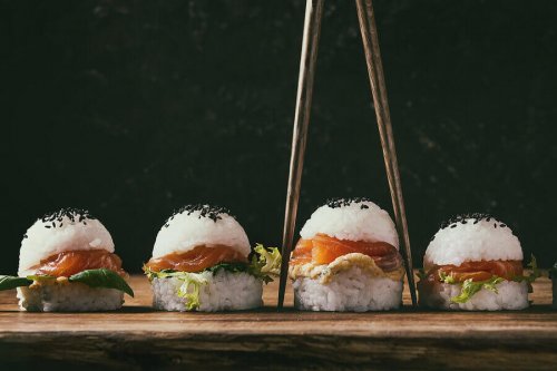 Oppskrifter på hamburgere: sushiburger