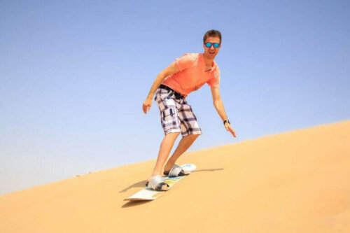 sandboarding