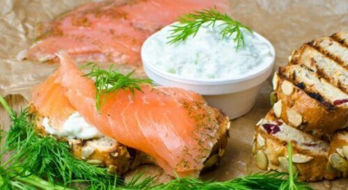 Saus og laks