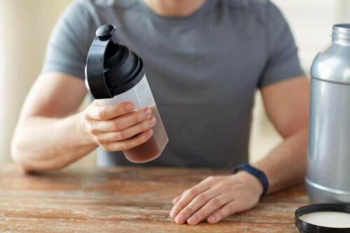Supplement med kreatin.