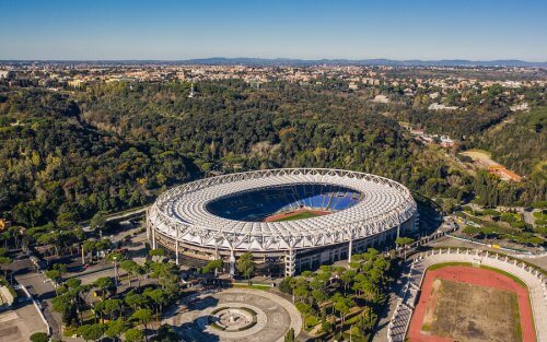 Stadio olimpic i Roma.