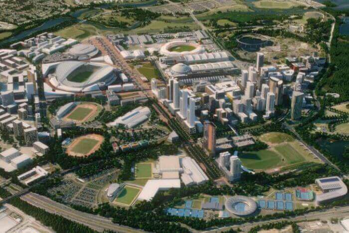 OL-landsbyen i Sydney fra 2000.