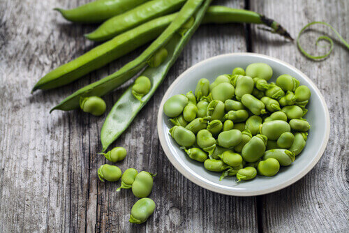 Du kan få proteiner fra grønnsaker som for eksempel belgfrukter.