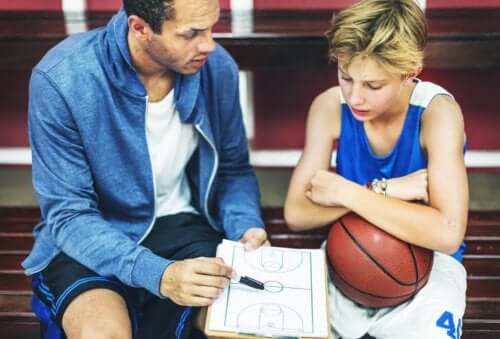 basktballtrener og spiller