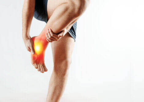 Betente områder av kroppen vil vises rødt på termisk bildebehandling.