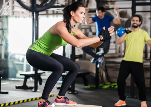 Trene for å bli en lykkelig person.