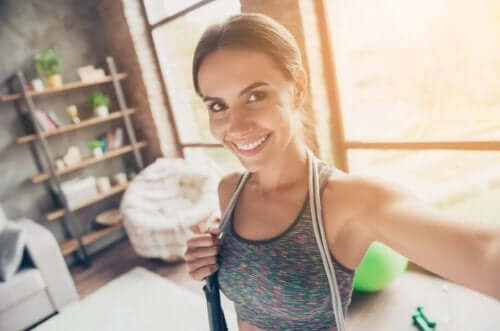 Regelmessig fysisk aktivitet er også bra for sinnet.