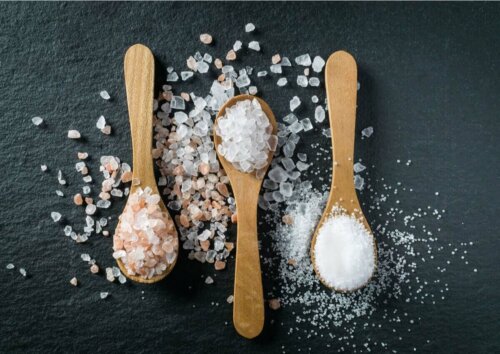 Forskjellige typer salt.