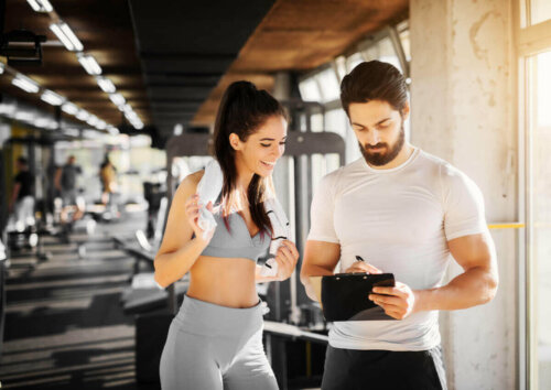 Kvinne som får råd.